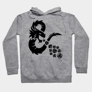 8 Shaped Dragon Fire Dice Hoodie